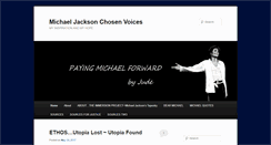 Desktop Screenshot of michaeljacksonchosenvoices.com