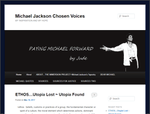 Tablet Screenshot of michaeljacksonchosenvoices.com